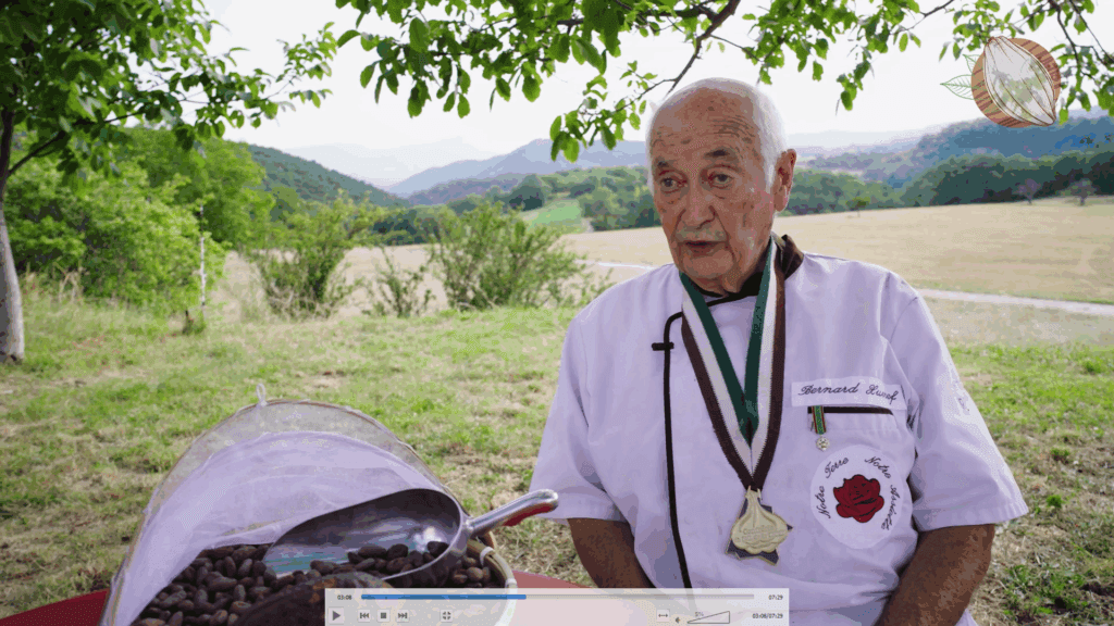 Hommage au fondateur de la chocolaterie : Bernard Xueref