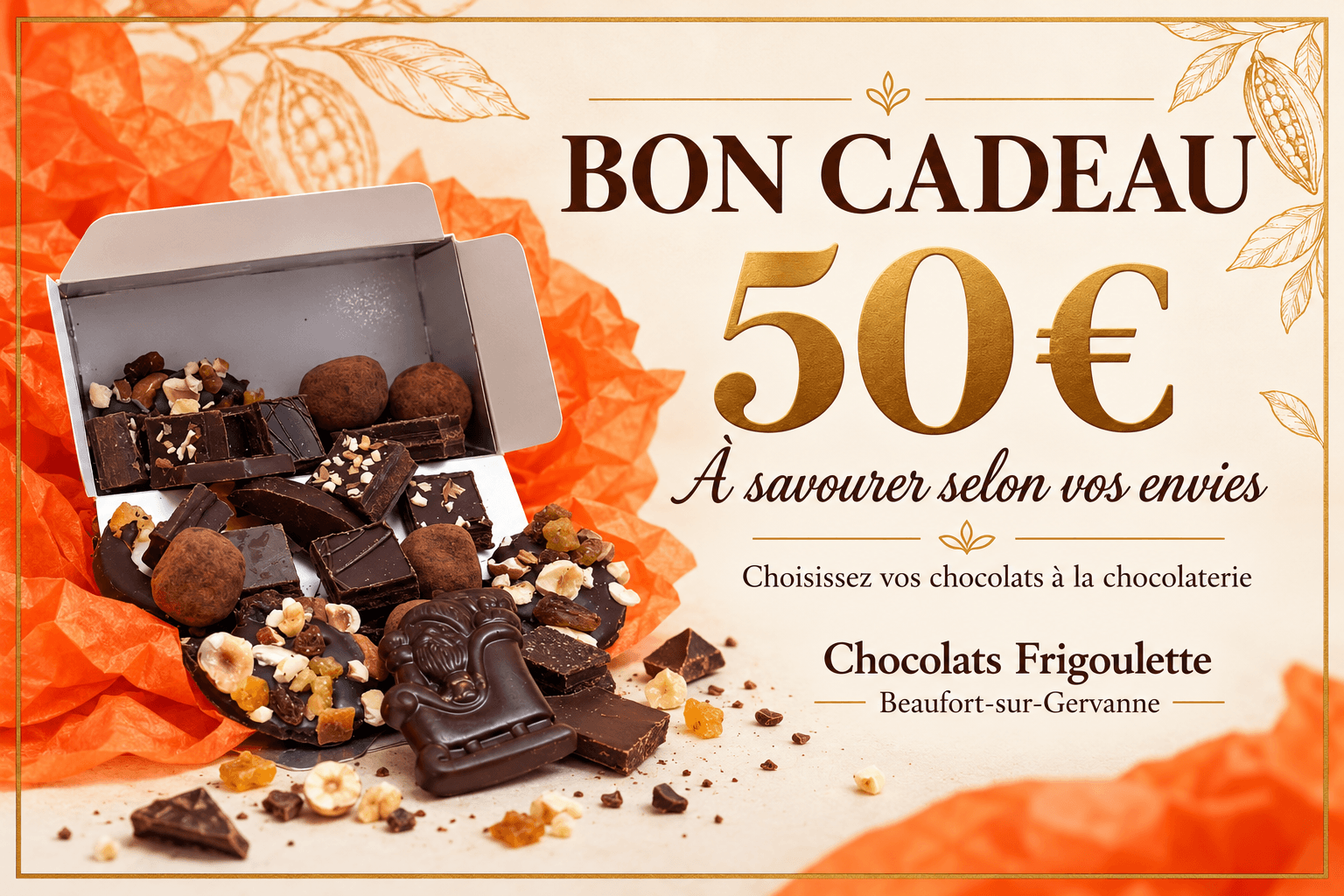 Bon achat - 50€