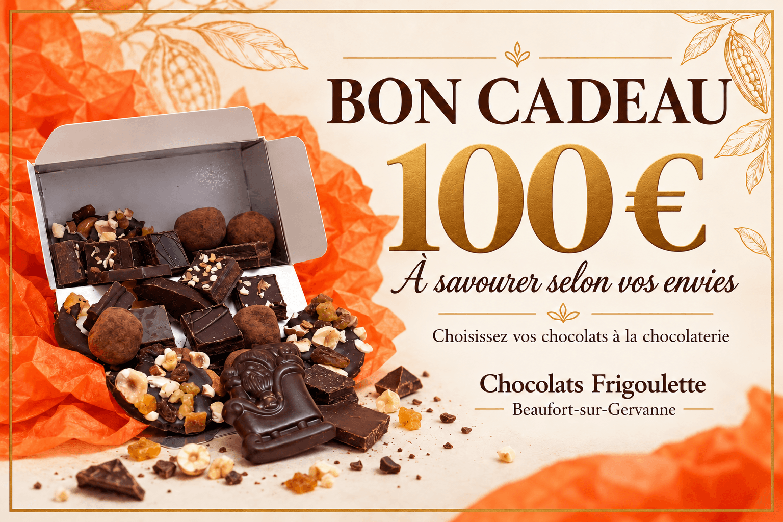 Bon achat - 100€