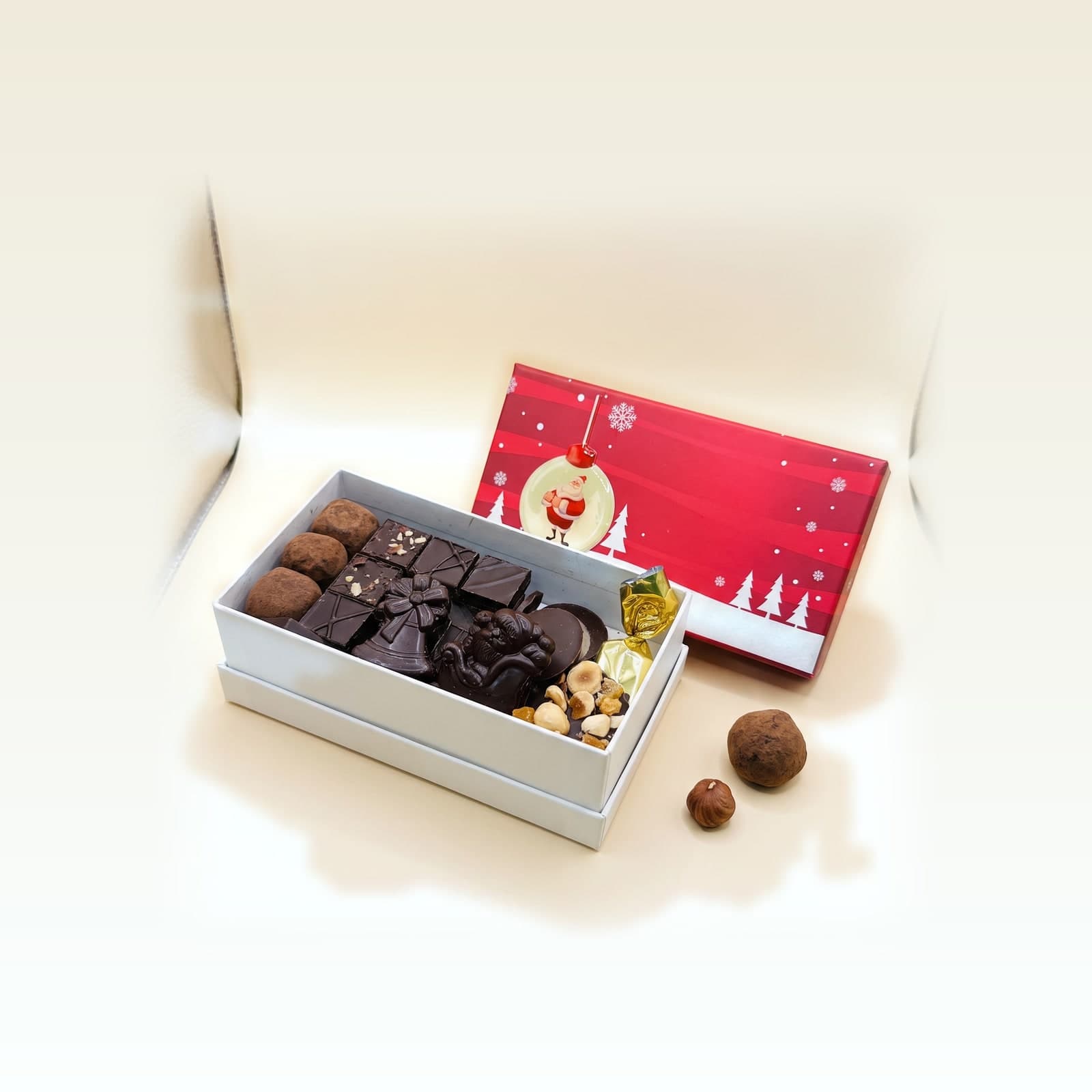 La symphonie de Noël, chocolats Frigoulette