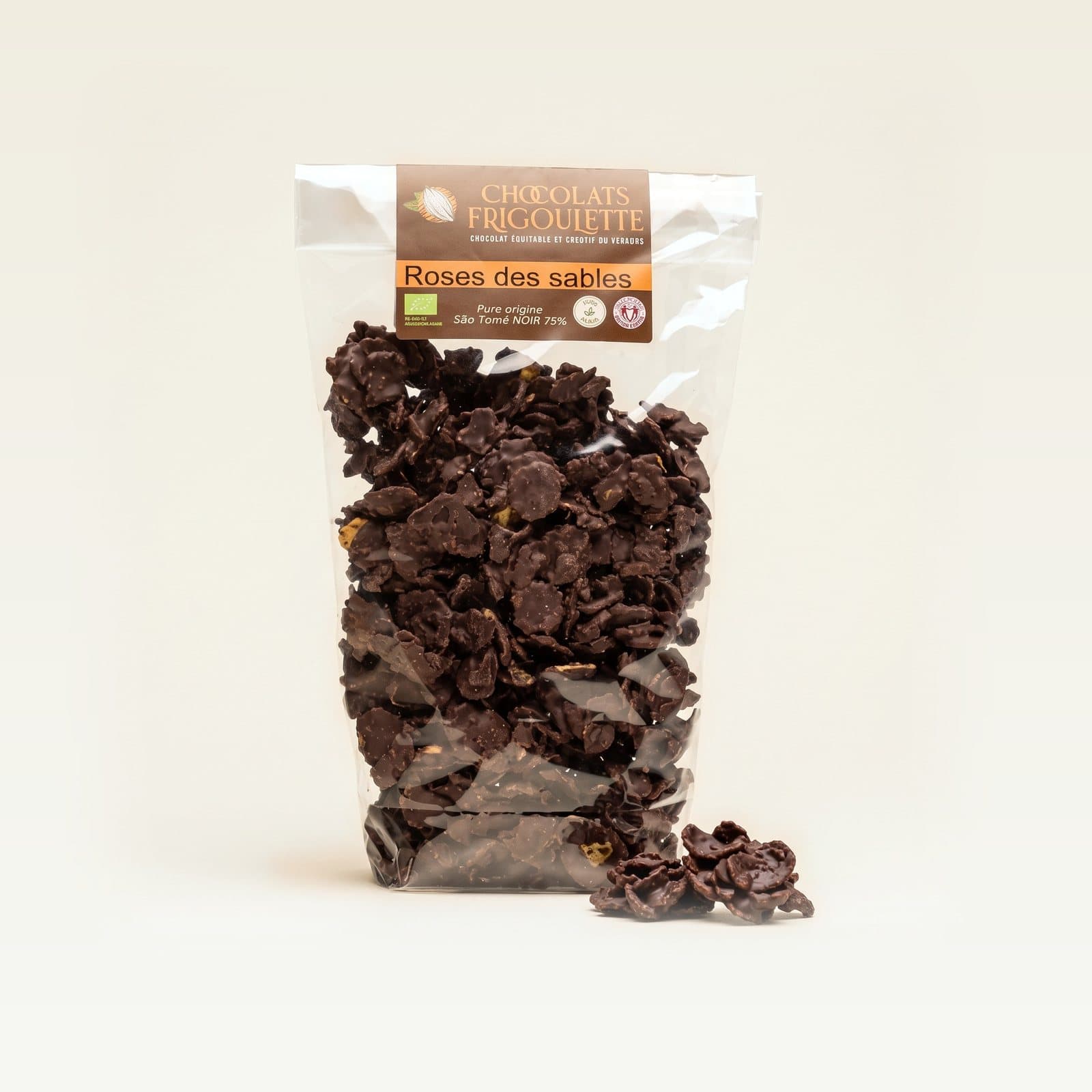 Roses des sables - 250g, chocolats Frigoulette