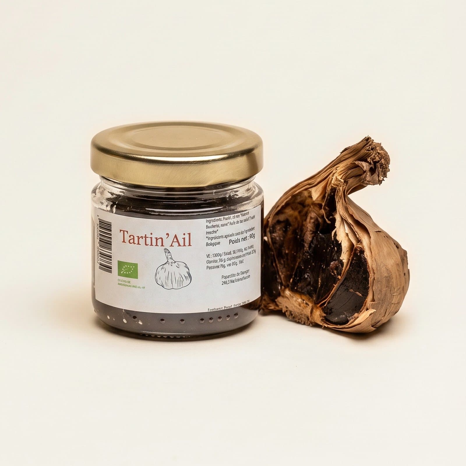 Tartin’Ail - Chocolat & Ail noir de la Drôme - à cuisiner, chocolats Frigoulette