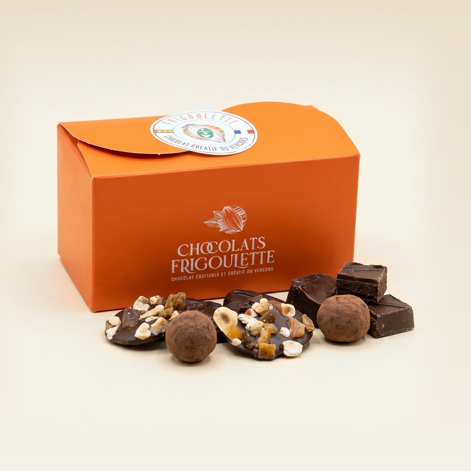 Ballotin Frigoulette, chocolats Frigoulette