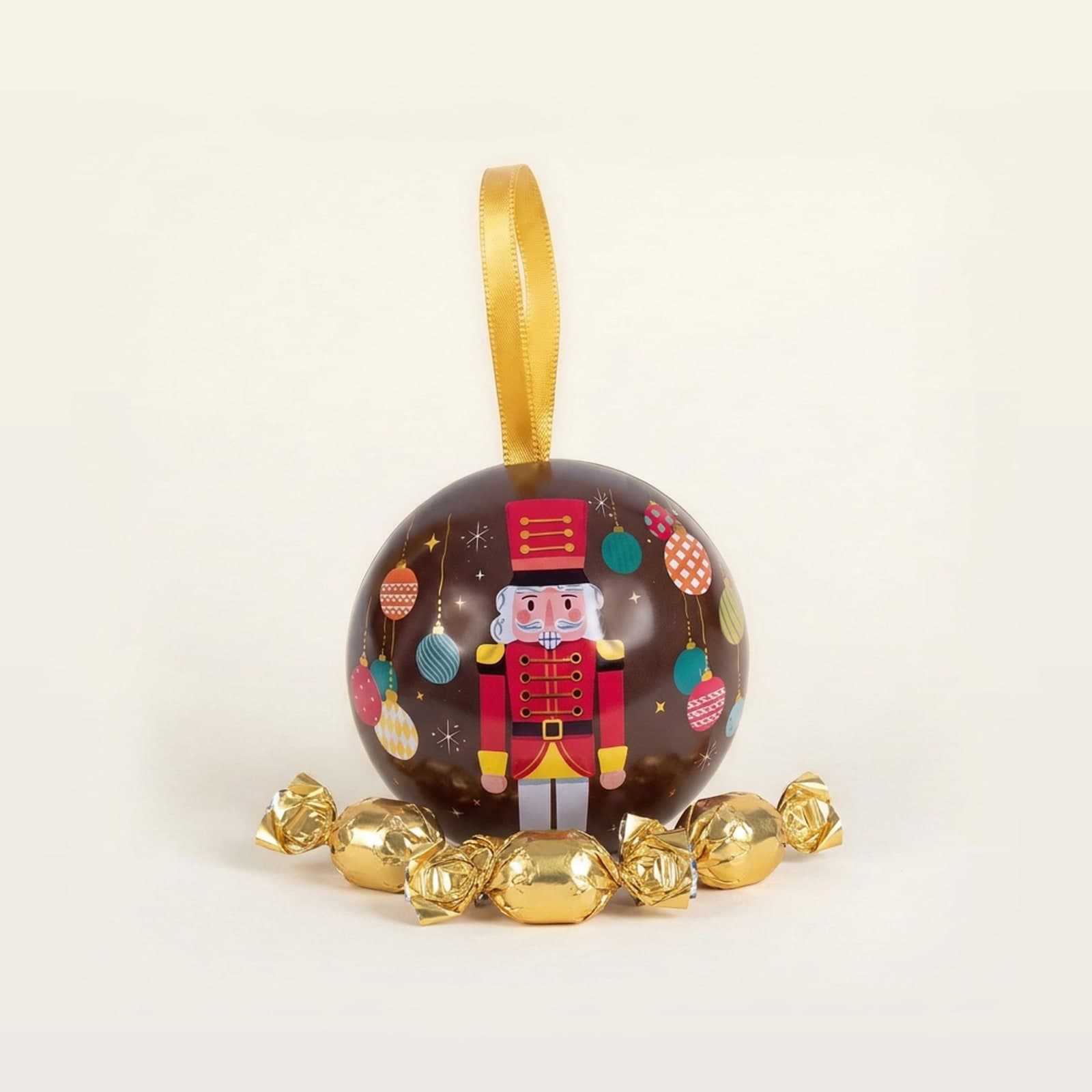 Boule Casse Noisette - 3 papillotes, chocolats Frigoulette