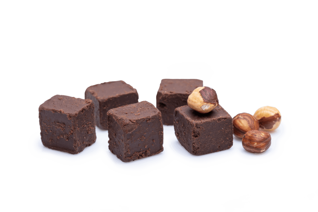 chocolatier Drôme, Chocolats Frigoulette, chocolaterie bio et equitable, achat en ligne Drôme, chocolats noisettes