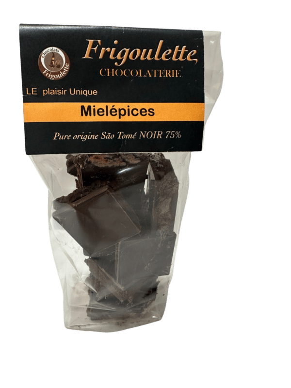 Tablette de chocolat noir et Fruits Secs - 100g - Chocolaterie La  Frigoulette
