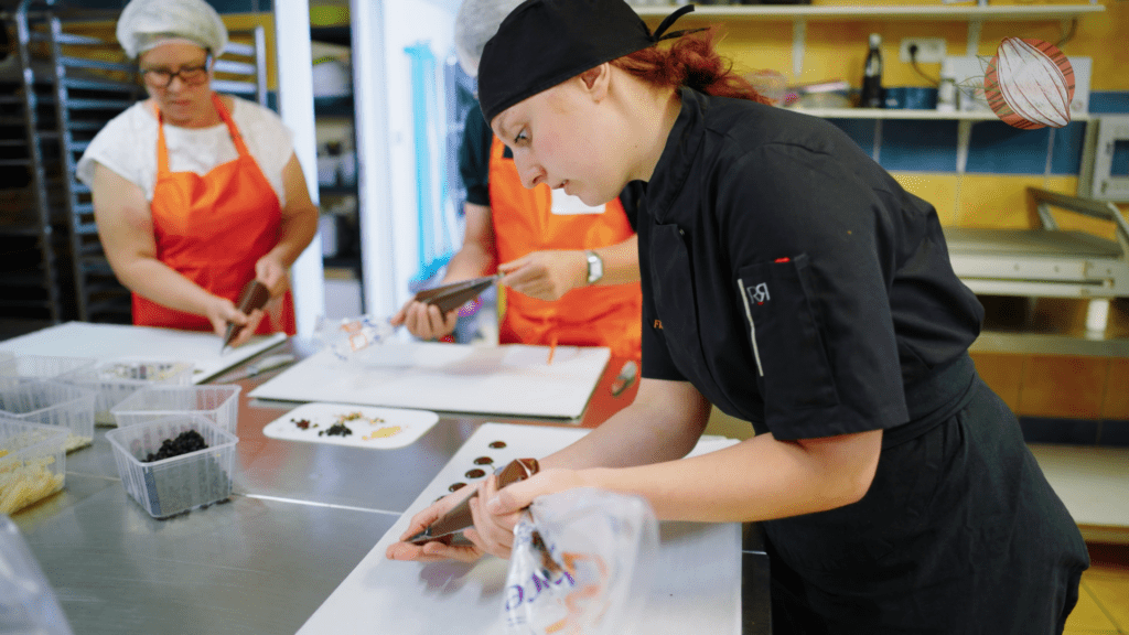 Atelier chocolaterie Frigoulette