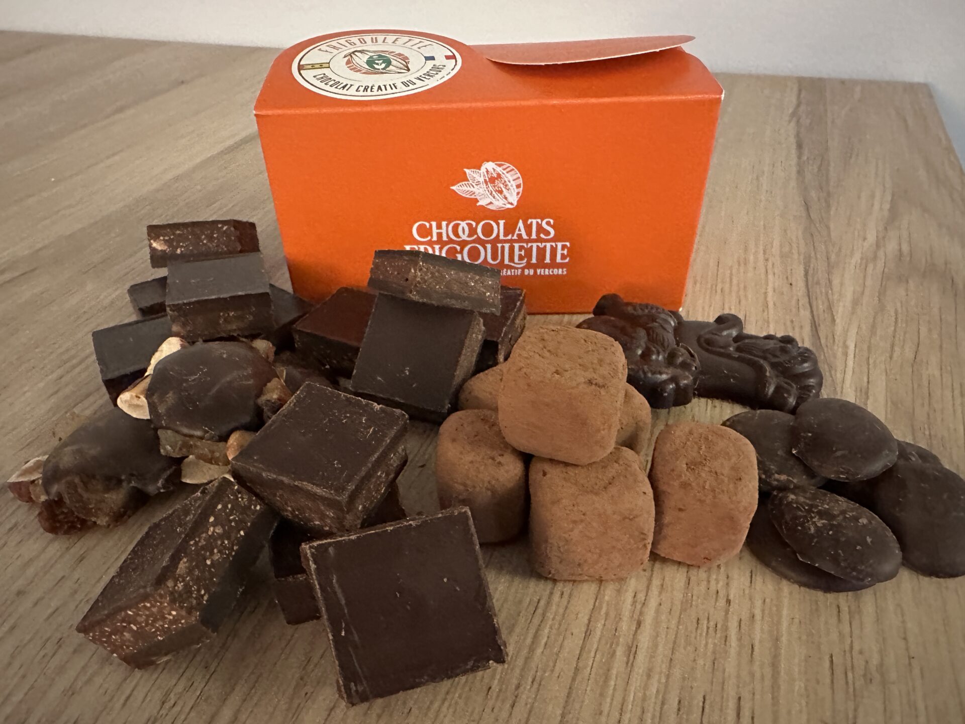 Coffret chocolats Frigoulette