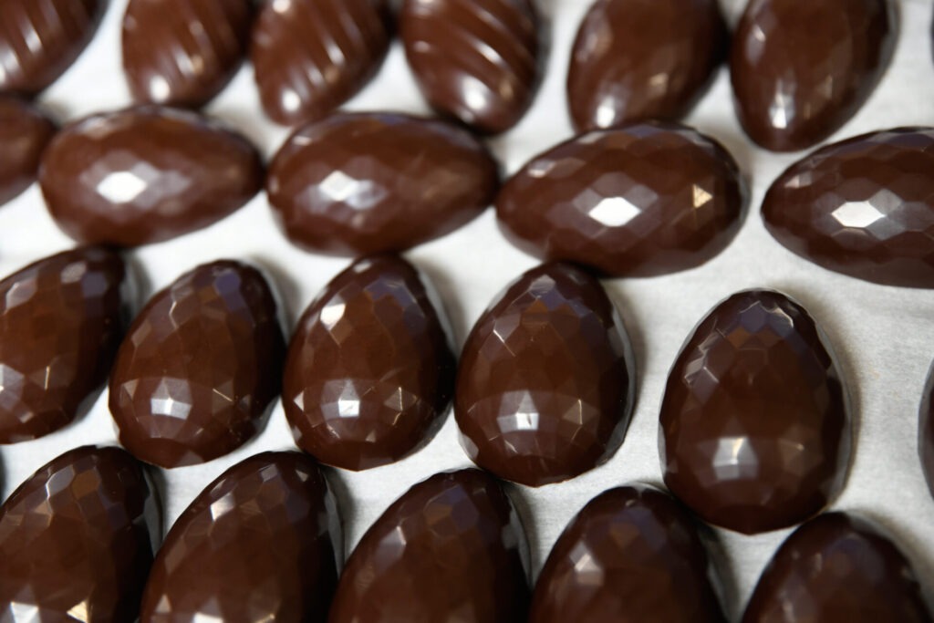 "oeufs de paques, chocolat frigoulette"